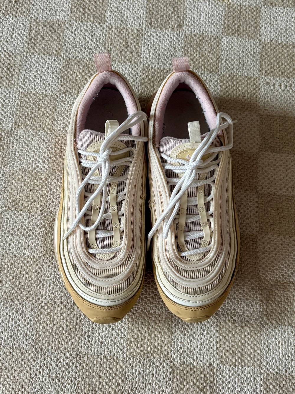 Nike Kids Air Max 97 "Sesame" sneakers